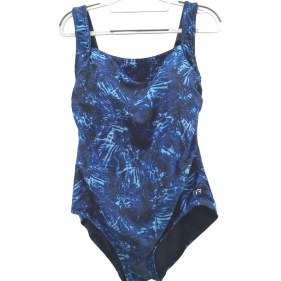 TYR Expression Durafast Elite Square Neck Controlfit One Piece Size 12 NWOT - Picture 3 of 6